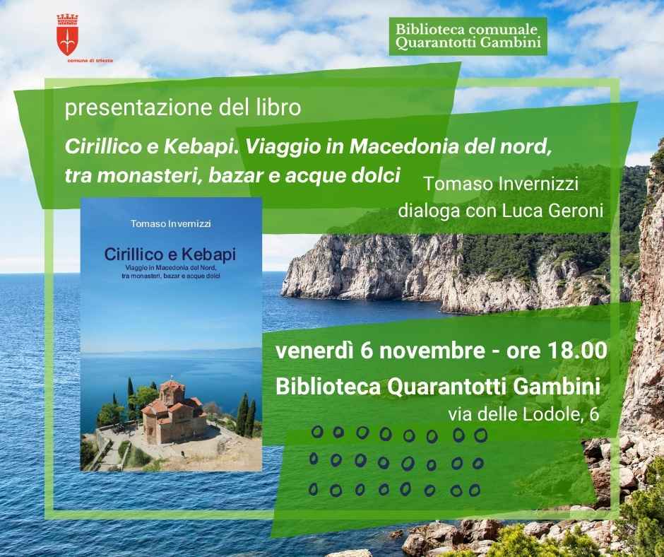 Presentazione del libro Cirillico e Kebapi di Tomaso Invernizzi
